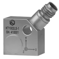 Accéléromètre haute résistance aux chocs 3 axes, sortie de charge PE, capteur de vibration triaxial, transducteur d'accélération piézoélectrique ±10000g 2-10kHz