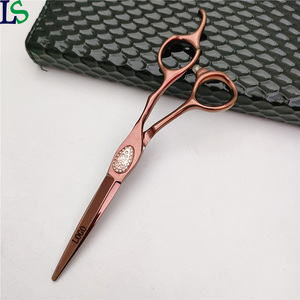 Tijeras planas de acero inoxidable para peluquería, tijeras japonesas para salón de belleza, nuevo diseño - Product Image 1