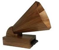 Amplificateur de son portable professionnel en bois artisanal pour téléphone
