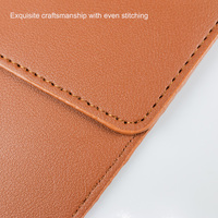 GemFully 2025 Nouvelle arrivée Pet Leather Folder A4 Document Holder A4 Document Folder Leather File Holder Organizer