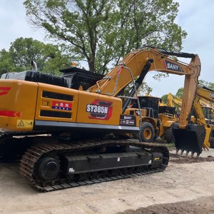 Excavadora de cadenas SANY SY365H usada, excavadora de servicio pesado de 36 toneladas con motor Isuzu 6HK1, maquinaria de movimiento de tierras, equipo de construcción - Product Image 4