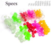 Leurre souple artificiel MF MISTER LURE 14mm 10mm, imitation grain de maïs, pour la pêche à la carpe