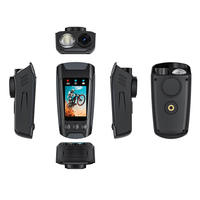 Caméra de casque de vélo K WiFi avec écran de 2,0 pouces, EIS anti-vibration, étanche IP67, caméra sportive pour moto