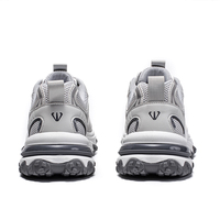 Nouvelles Baskets Chunky Tendance 2026 Homme Femme Respirantes en Maille Style Dad Shoes Argent Métallisé Plateforme Mode Chaussures de Marche
