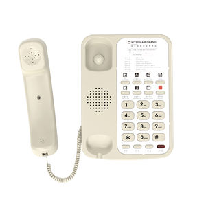 Sistema telefónico PBX de venta <span class=keywords><strong>directa</strong></span> 48 líneas para Hotel Teléfono fijo básico de Hotel con impresión de LOGOTIPO personalizado - Product Image 3