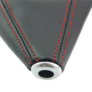 Car Gear <b>Shift</b> <b>Knob</b> Cover Universal PU Leather Black Ergonomic Design - Product Image 3