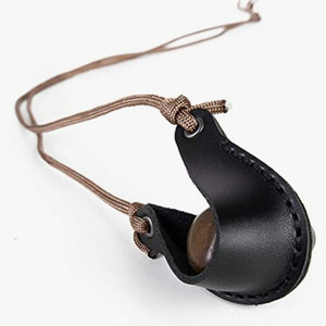 Fionda in Pelle PU Stile Antico per Sport all'Aperto, Campeggio, Tiro, Escursionismo, Accessori per la Caccia - Product Image 4