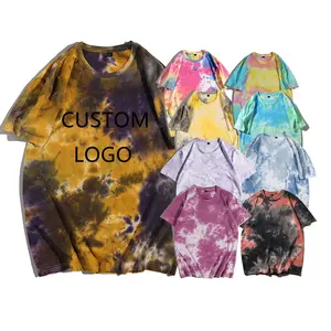 Evertop-Camiseta de verano para hombre y mujer, camisa de media manga de algodón, ropa de calle urbana Unisex, ropa de gran tamaño, OEM
