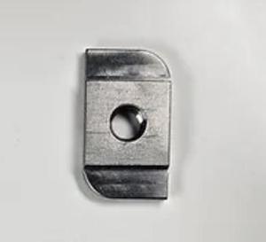 Insert en acier inoxydable à coupe diamantée, trou fileté métrique, finition lisse - Product Image 2