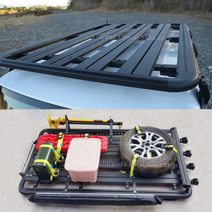 Jimny Rack <span class=keywords><strong>Cargo</strong></span> Panier de transport de bagages Support de toit pour Suzuki Jimny JB74 JB64 2018- Gen4 Sierra JB74w JB64w - Product Image 3