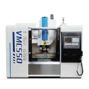 Automatic VMC550 3 Axis Single CNC Vertical Milling Machine Machining Center