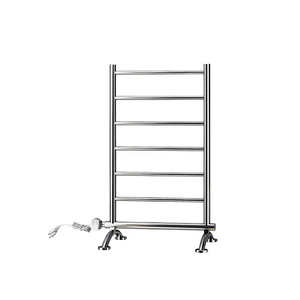 AVONFLOW-Toallero calefactor eléctrico independiente <span class=keywords><strong>de</strong></span> acero inoxidable 304 pulido moderno, <span class=keywords><strong>calentador</strong></span> <span class=keywords><strong>de</strong></span> <span class=keywords><strong>toallas</strong></span> <span class=keywords><strong>de</strong></span> 7 barras <span class=keywords><strong>de</strong></span> secado por radiador - Product Image 1