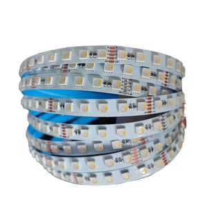 Tira de LED Flexible Benory de 24 V, 5050 SMD, RGBW, 60 LED/M, 12 mm de Ancho, 19.2 W/M, 5 M/Rollo, Compatible con Knx, Dali, PWM, <span class=keywords><strong>DMX</strong></span>, Iluminación Inteligente sin Puntos - Product Image 1