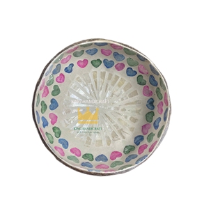 Cheap Price Handicraft 100% Natural <b>Coconut</b> <b>Shell</b> Disposable Dessert Bowl Wholesale in Bulk - Product Image 2