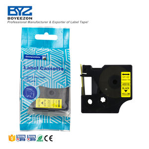 Cartuccia di Etichette 45018 Nero su Giallo 12mm Compatibile con Stampante <span class=keywords><strong>Dymo</strong></span> D1 - Product Image 2