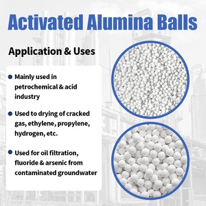 Bola de alúmina activada KA101 de alta capacidad de adsorción para eliminar COS CS2 de corrientes olefínicas C4 en unidades de refinería - Product Image 2