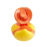 Vente en gros de bain douche et jeux d'eau pour enfants jouets éducatifs petits canards jaunes sur le thème cowboy