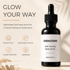 Fábrica de Cosméticos OEM ODM, Fórmula Personalizada, Suero <span class=keywords><strong>Autobronceador</strong></span> Corporal, Bronceado Brillante, <span class=keywords><strong>Autobronceador</strong></span> con <span class=keywords><strong>DHA</strong></span> - Product Image 1