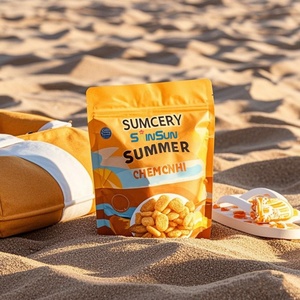 Bolsa Doypack con Cierre Hermético Personalizada para Envasado de Nueces de Anacardo de Grado Alimenticio, Impresa, de 150g, 250g, 500g y 1kg - Product Image 6