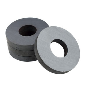 Aimant <span class=keywords><strong>en</strong></span> <span class=keywords><strong>ferrite</strong></span> de haute qualité OD18*ID12*T3 pour magnétron de four à micro-ondes - Product Image 2