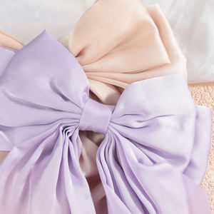 ปิ่นปักผมยาวทรงโอเวอร์ไซส์สุดหรูกิ๊บติดผมโบว์ติดผมอุปกรณ์เสริมผมโบว์ใหญ่สำหรับวันเกิดงานแต่งงานวันหยุด - Product Image 4