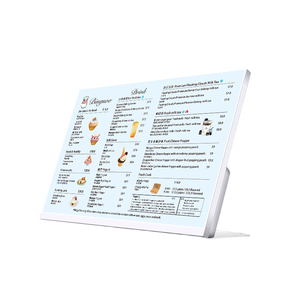 Tùy chỉnh chuyển đổi Bảng <span class=keywords><strong>menu</strong></span> kỹ thuật số cho xe tải thực phẩm nhiều mẫu Màn hình hiển thị <span class=keywords><strong>menu</strong></span> kỹ thuật số 23.8 inch - Product Image 1