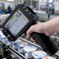 Imprimante jet d'encre portable Docod OEM/ODM G100E 12,7 mm pour date d'expiration sur sacs plastiques, séchage rapide, idéale pour les petites entreprises