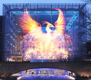 Outdoor P3.91 500*500mm Transparent LED Screen <b>Display</b> Rental LED <b>Display</b> LED Video <b>Wall</b> for Concert Outdoor Stage Events - Product Image 4