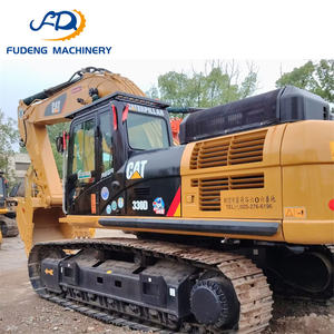 उच्च दक्षता उन्नत हाइड्रोलिक्स 20 टन का उपयोग बंदरगाह विकास के लिए खुदाई कैटरपिलर 330 डी - Product Image 6
