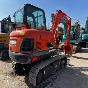 Excavatrice utilisée par bonne représentation Doosan DX60-9C 6 tonnes Japon de marque nouvelle arrivée basses heures avec du CE et l'EPA à vendre - Product Image 5