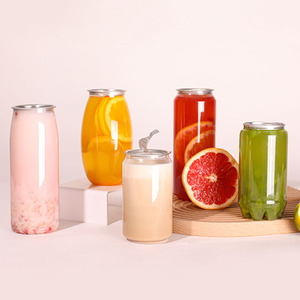 ขวดเครื่องดื่มสำหรับสัตว์เลี้ยงข<span class=keywords><strong>น</strong></span>าด500มล. 650มล. แบบใช้แล้วทิ้งขวดน้ำชามีฟองนมเป็<span class=keywords><strong>น</strong></span>ประกายพร้อมฝาเปิด - Product Image 2