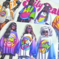 Vêtements t-shirts personnalisés avec conception de logo personnalisable Méthode d'impression par transfert thermique DTF par sérigraphie