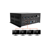 Placa base OEM personalizada Nano ITX Amd 7 Ddr5 Win Dows 10/11 con procesador Mini PC Ryzen 7
