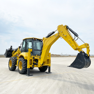 Nouvelle conception de machines de terrassement les <span class=keywords><strong>moins</strong></span> chères avec 2 fonctions : chargeur frontal et pelle rétrocaveuse - Product Image 3