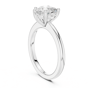 Superbe Bague Solitaire Cœur Classique avec Diamant de Laboratoire et Halo, 1,5 Carat, Certifiée IGI, en Argent Sterling 925, pour Mariage, Fête, Anniversaire - Product Image 4