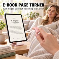 Anneau TikTok rechargeable pour télécommande Bluetooth, défilement sans fil, retournement de page, contrôle par application