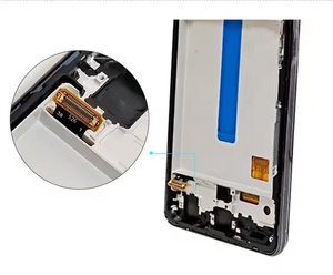Accesorios para Móviles, Pantalla Táctil para <span class=keywords><strong>Samsung</strong></span> A52 A52S A52 5G <span class=keywords><strong>A526</strong></span> A528 con Marco, Pantalla OLED para Repuesto y Reparación - Product Image 3
