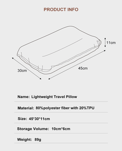 CHENYUE Cuscino Gonfiabile Personalizzato all'Ingrosso, Pieghevole, Portatile, Ultraleggero per Campeggio - Product Image 2