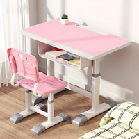 Table et chaises d'étude simples au prix d'usine OEM pour la salle d'apprentissage à domicile, design minimaliste, équipements modernes et durables
