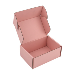 Caja de <span class=keywords><strong>Cartón</strong></span> <span class=keywords><strong>Corrugado</strong></span> <span class=keywords><strong>Kraft</strong></span> Plegable y Troquelada para Envíos y Suscripción con Logotipo Personalizado Impreso - Product Image 2