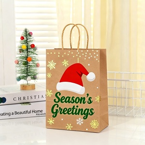Bolsas de Papel para Regalo Personalizadas de Fábrica, Bolsas de Papel para Navidad, Bolsas de Compra con Logotipos, Papel de Regalo - Product Image 3