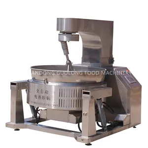 Hot sale durable automatic electric jacketed cooking kettle jam roux food processing machinery