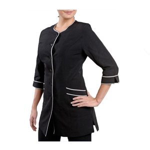 Vente en gros coton respirant personnalisé Esthéticienne Coiffeur Salon de manucure Massage Spa <span class=keywords><strong>Uniforme</strong></span> pour femmes OEM - Product Image 6