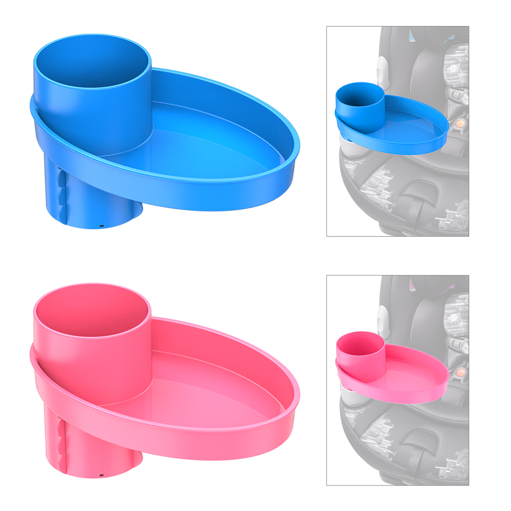 Shunwei SD-1043 Expandable Car Snack Tray Drink Holder ABS Cup Organizer for Truck Stroller