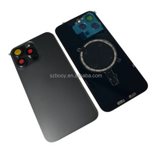 Vetro posteriore con struttura in metallo magnete e lenti a camma per <span class=keywords><strong>iPhone</strong></span> 15Pro 15 Pro max <span class=keywords><strong>Cover</strong></span> batteria vetro posteriore - Product Image 3