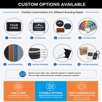 Écusson personnalisé en PVC souple 3D gaufré, en silicone, avec logo, patch tactique en PVC, étiquettes thermocollantes pour vêtements