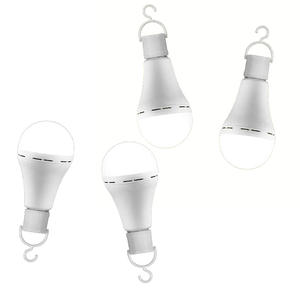 2000mah 충전식 전구 100V-265V 9w 11w E26/e27 캠핑을위한 소켓과 전원 대용량 LED 비상 배터리 빛 - Product Image 5