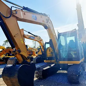 Ekskavator ulat kualitas tinggi CAT307E 2 ekskavator mini dengan merek mesin penggali dengan penghancur palu dalam harga baik