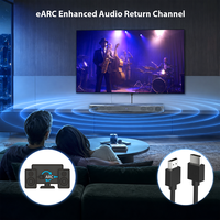 4K HDMI 2.0b Kablo 18Gbps Yüksek Hızlı HDR HDCP 2.2 48 Bit Derin Renkli Video Kablosu TV Projektör Monitör Konsolu için