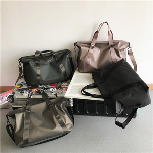 Bolsa de Viaje Ligera de Oxford, Bolsa de Deporte para Yoga y Fitness, con Separación para Artículos Secos y Húmedos, Bolsa de Gimnasio para Viajes Cortos de Fin de Semana - Product Image 4